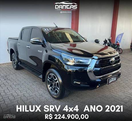 TOYOTA HILUX 2.8 D-4D TURBO DIESEL CD SRV 4X4 AUTOMÁTICO TOYOTA HILUX 2.8 D-4D TURBO DIESEL CD SRV 4X4 AUTOMÁTICO